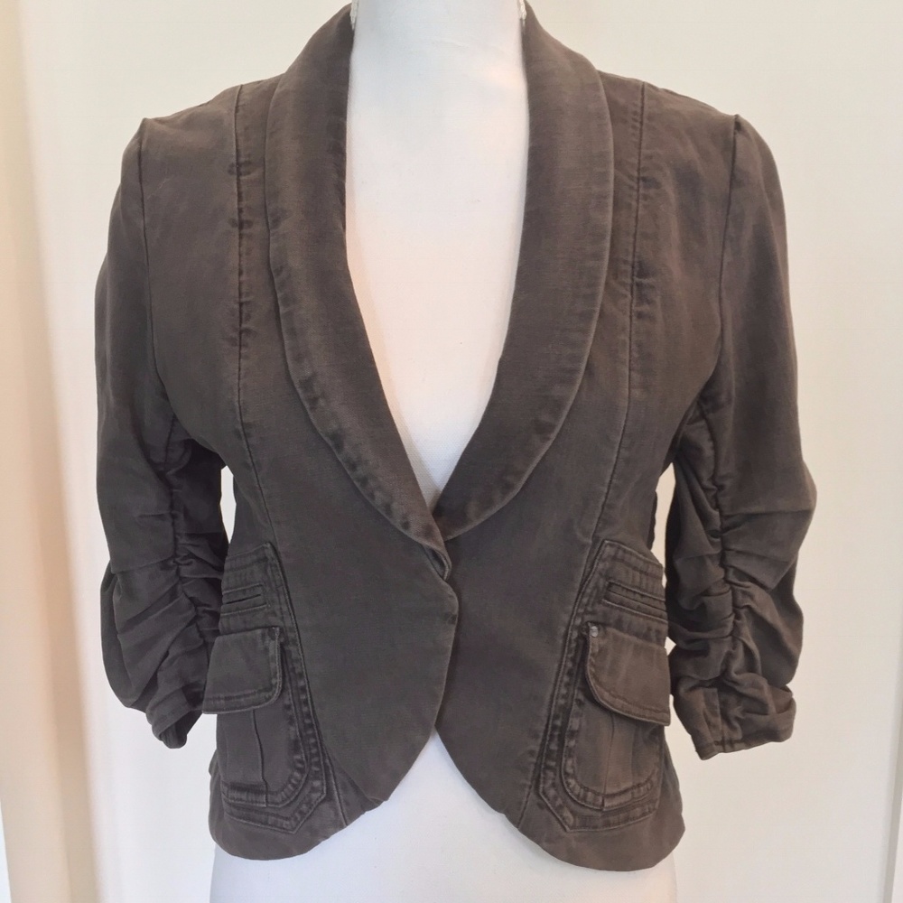 La Rok Fitted Cotton Jacket